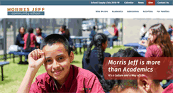 Desktop Screenshot of morrisjeffschool.org